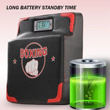 Machine de boxe à capteur de force, batterie longue durée