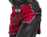 Short boxe FAIRTEX (Rouge)