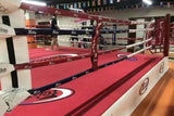 Jupe et bâche de ring de boxe assorties