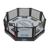 Cage MMA sur podium