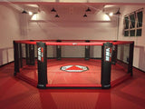 Cage MMA au sol personnalisée