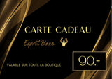 Carte cadeau Esprit Boxe 90 euros
