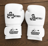 Gants de boxe premium personnalisés pour un club de boxe en Suisse et logos sponsors