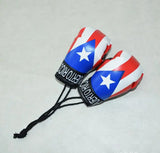 Mini gants de boxe pour rétroviseur aux couleurs de Puerto Rico