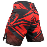 Short boxe LOUP (Rouge) - souple et résistant