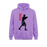 Sweat Boxing classique (couleur violet)