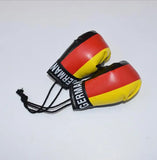 Mini gants de boxe pour rétroviseur aux couleurs de l'Allemagne