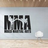 Nuancier des coloris du sticker mural MMA