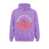Sweat Gants de boxe (couleur violet)