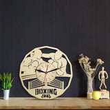 Horloge boxe en bois découpé — visuel 6