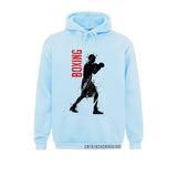 Sweat Boxing classique (couleur bleu ciel)