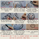 Instructions de pose du sticker mural MMA avec film de transfert