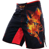Short boxe LOUP (feu) - vue latérale