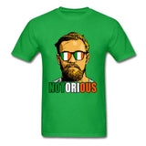 T-shirt MMA vert Conor McGregor Notorious