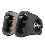 Ceinture de frappe boxe abdominale, cuir PU et mousse haute densité 60 mm