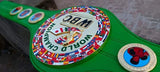 Ceinture boxe WBC, finition haut de gamme