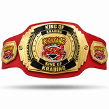 Ceinture evènement personnalisée KING OF KRABING