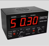 Minuteur de boxe digital, affichage LED rouge