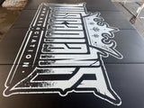 Panneaux de protection murale installés au club Muscadians MMA