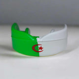 Protège-dents de boxe Algérie vert et blanc avec croissant et étoile rouges