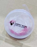 Protège-dents de boxe Suisse rouge à croix blanche, modèle simple thermoformable