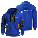 Pull Esprit Boxe - bleu