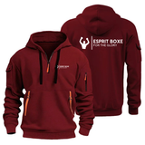 Pull Esprit Boxe - rouge