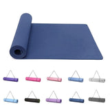 Tapis de yoga antidérapant 183 x 61 cm en TPE