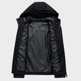 Doublure matelassée intérieure du coupe-vent Lonsdale noir