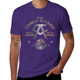 T-shirt Team Canelo Alvarez, monogramme CA tricolore et étoiles