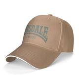Casquette Lonsdale beige, lettrage London imprimé