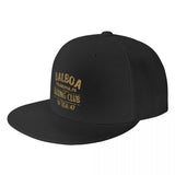 Casquette Rocky Balboa noire, lettrage Balboa Boxing Club doré