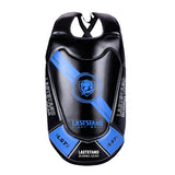 Plastron de protection boxe coloris bleu, protection poitrine abdomen et côtes