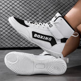 Semelle blanche de chaussure de boxe, disque de pivot en spirale