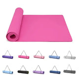 Tapis d'entraînement TPE pour fitness et gymnastique