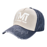 Casquette TMT délavée écru et bleu marine