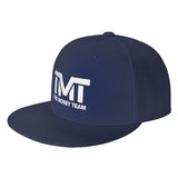 Casquette Mayweather TMT bleu marine, monogramme brodé blanc
