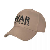 Casquette War Chisora kaki, lettrage WAR imprimé