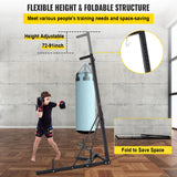 Hauteur ajustable du portique sac de frappe, de 182 à 230 cm