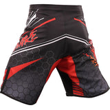 Short boxe COBRA (Rouge) - tissu de grande qualité