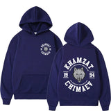 Sweat Khamzat Chimaev (bleu marine)