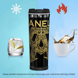 Mug isotherme Canelo à double paroi sous vide, maintien au chaud et au froid