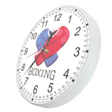 Horloge murale boxe rétroéclairée à cadran blanc — visuel 14