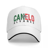 Casquette Canelo tricolore blanche