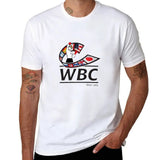 T-shirt de boxe WBC blanc, logo complet en couleur et mention Since 1963