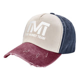 Casquette TMT délavée, détail des accrocs sur la visière