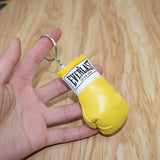 Porte-clés gant de boxe Everlast jaune, bandeau blanc siglé