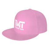 Casquette Mayweather TMT rose, monogramme brodé blanc