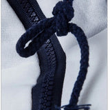 Sweat à capuche Lonsdale demi-zip détail du cordon et du zip, logo au lion sur la poitrine