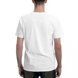 T-shirt Golden Boy Promotions blanc, col rond et coupe droite